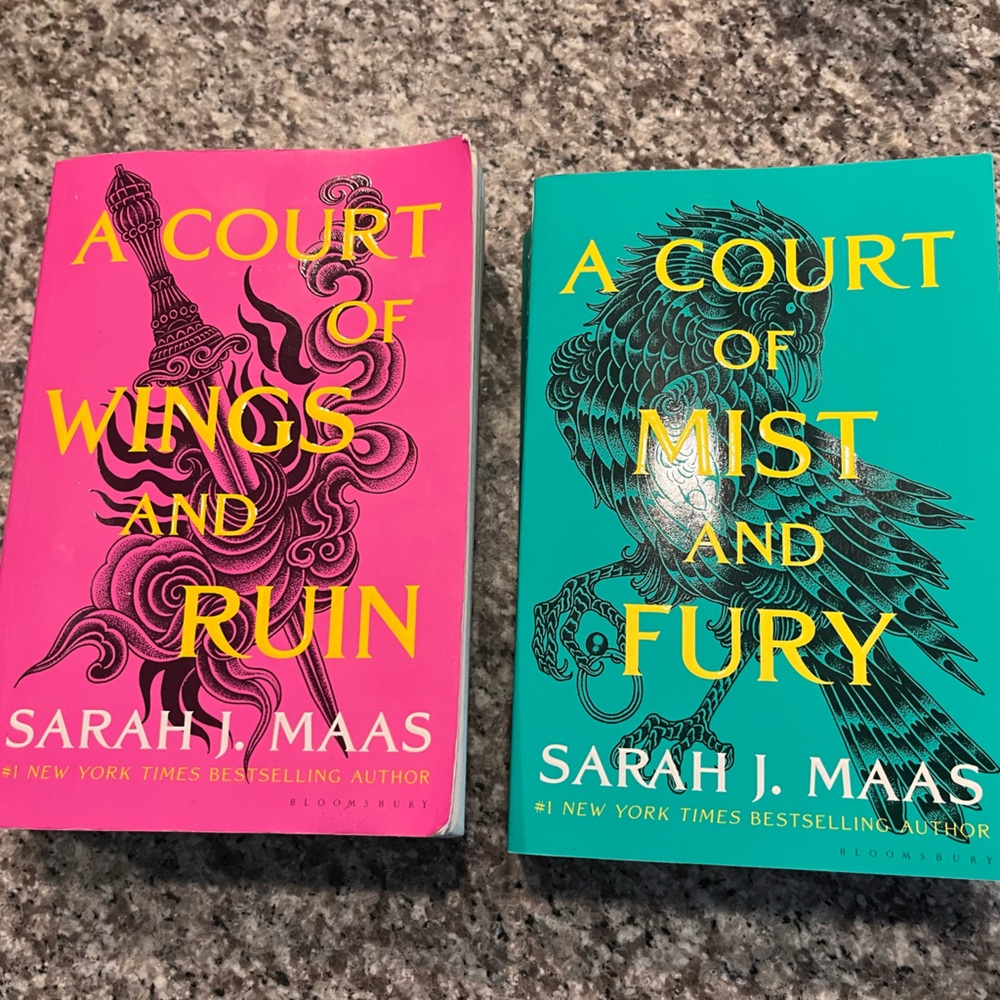 Sold A Court of Wings and Ruin & A Court of Mist and Fury by Sarah J Maas